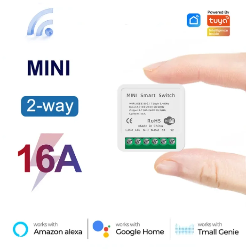 Home Automation Ideas - Mini przełącznik WiFi 16A, aplikacja Smart