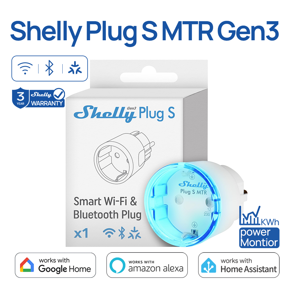 Inteligentne gniazdko Shelly P – Shelly Relay Module recenzja i cena