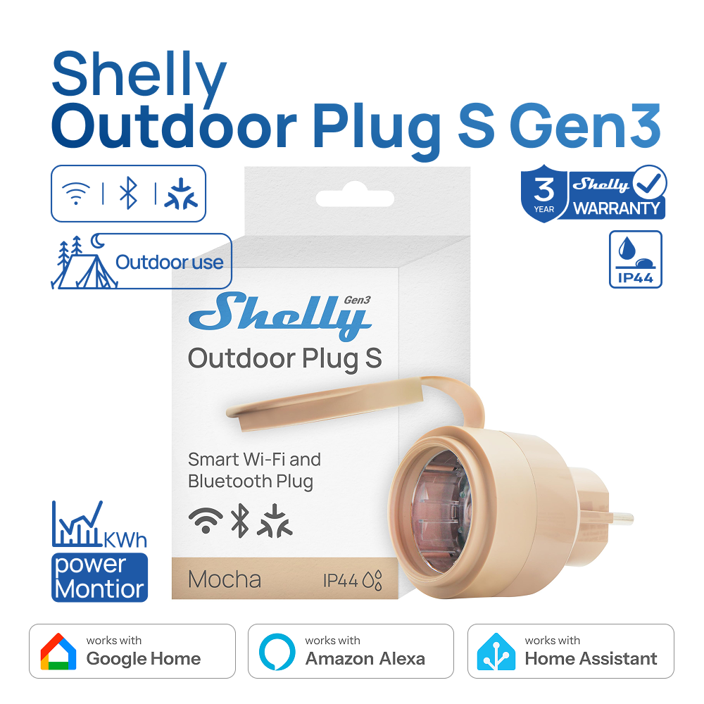Shelly Outdoor Plug S Gen3 Pom – Shelly Relay Module recenzja i cena